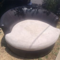 Comfy Couch Free Spinning Couch 360 Degrees Comfterable Couch For Your Game Room Garage Patio 56 X 32