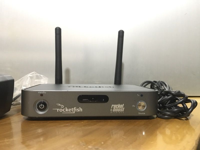 ROCKETFISH ROCKET BOOST: Wireless Sender/Receiver (model: RF-RBAUX)