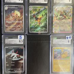 Pokemon CGC Graded Slabs