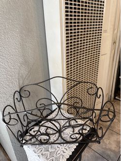Princess House Base De Metal Meridian Para Las Revistas