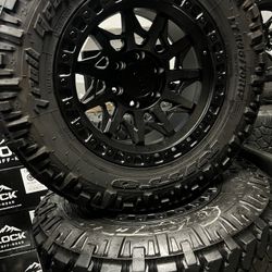 Vendo Rines Nuevos 17x9 De Ancho De 6-139.7 Luis Con llantas 265/70-R17 ‼️📲🚘