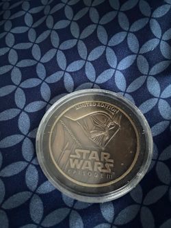 Star Wars Episode III Limited Edition Coin