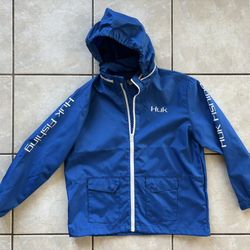 Huk Rain Jacket Size Youth XL