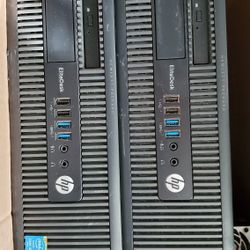 HP Windows 10 Computers: i5 CPU.@.4x3.1GHz, 16GB RAM, 700GB SSD, 5G-WiFi, DVD-RW,  Win10Pro, OfficePro 【Priced Each】