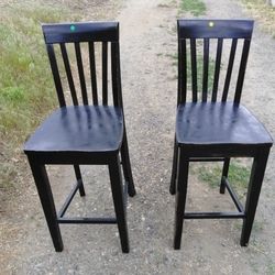 Pair Of Bar Stools 