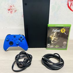 Microsoft Xbox Series X - 1 TB , Bonus 1 Game Fallout 76 ( Used Very New )
