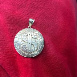 925 Pendant Money Sign 
