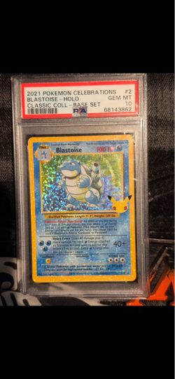 Pokémon Blastoise Holo 2021 Pokemon Celebrations