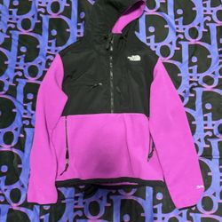 Purple North Face Polar Tec