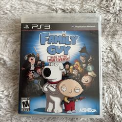 PlayStation 3 “Family Guy: Back To The Multiverse” Video Game 