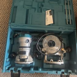 Complete Makita Router & Woodworking Setup – Router Table, Dovetail Jig, Bits, Featherboards