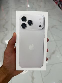 IPHONE 18 PRO MAX 256GB SILVER BRAND NEW UNLOCKED