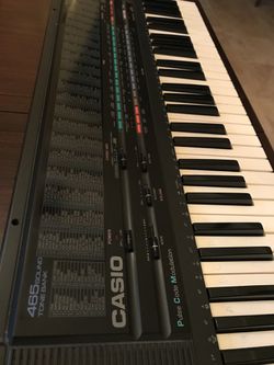 Casio Electronic Musical Keyboard - Casio 465 sound tone bank