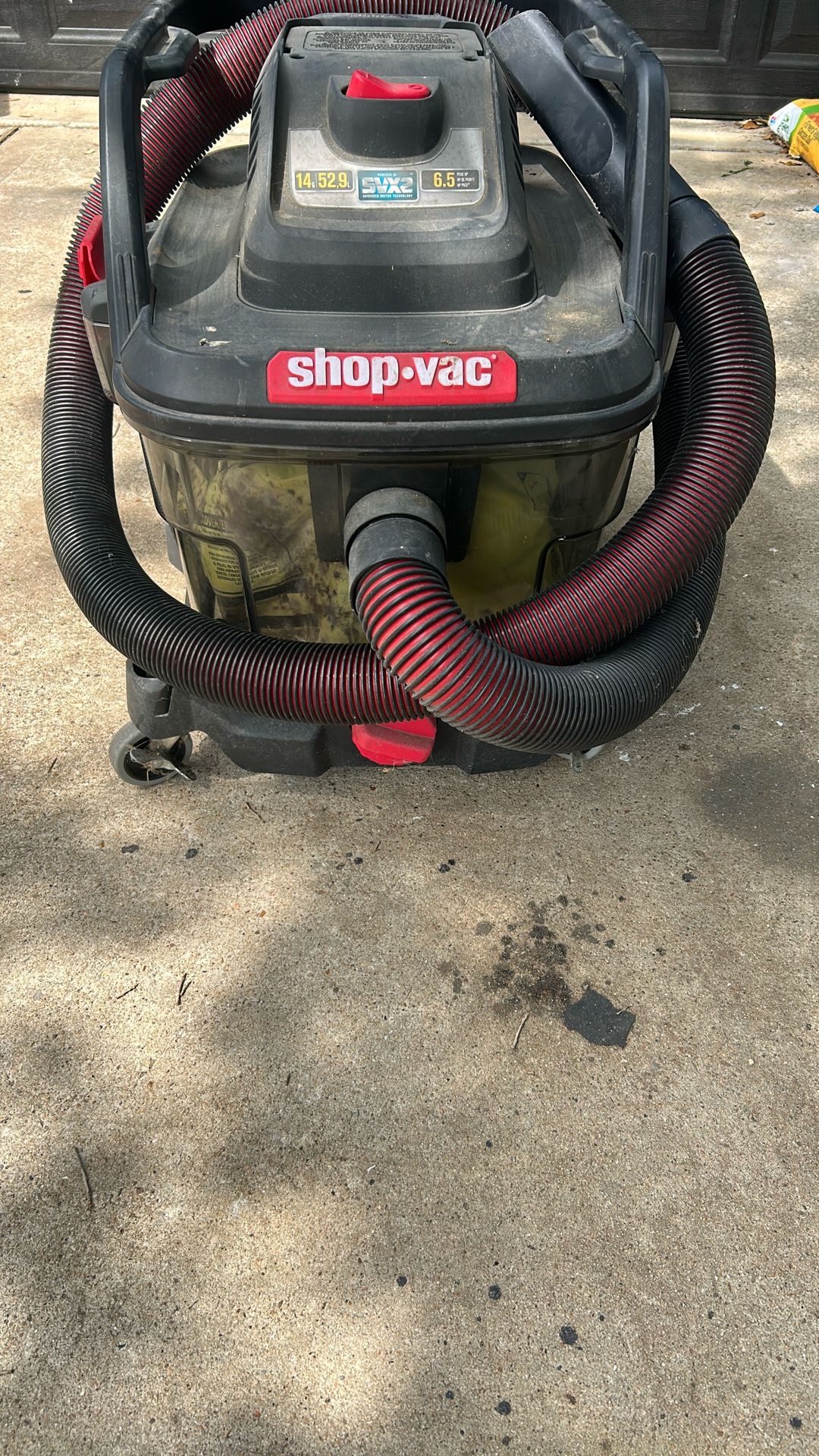 Shop Vac 14 Gallones 6.5 Hp