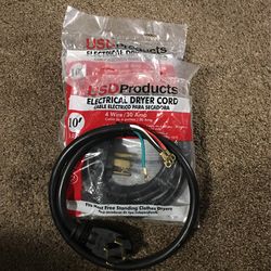 Dryer Power Cords 10$ Each! Priced To Sell!