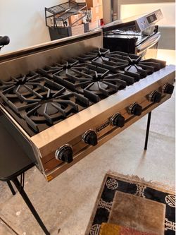 Viking rangetop 36 inch wide
