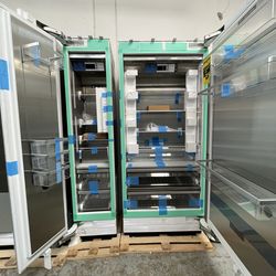 Thermador Built-In Fridge + Freezer Set (54”) Panel Ready 🔥 Luxury Kitchen Upgrade