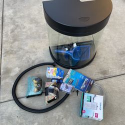 Aquarium lot  17x20x11