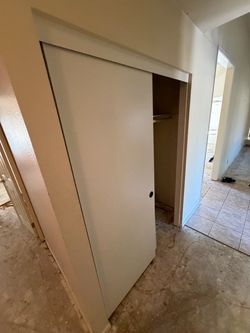 Free 72” 60” bypass sliding closet doors come pick up