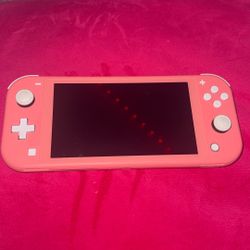 Nintendo Switch Coral Pink 