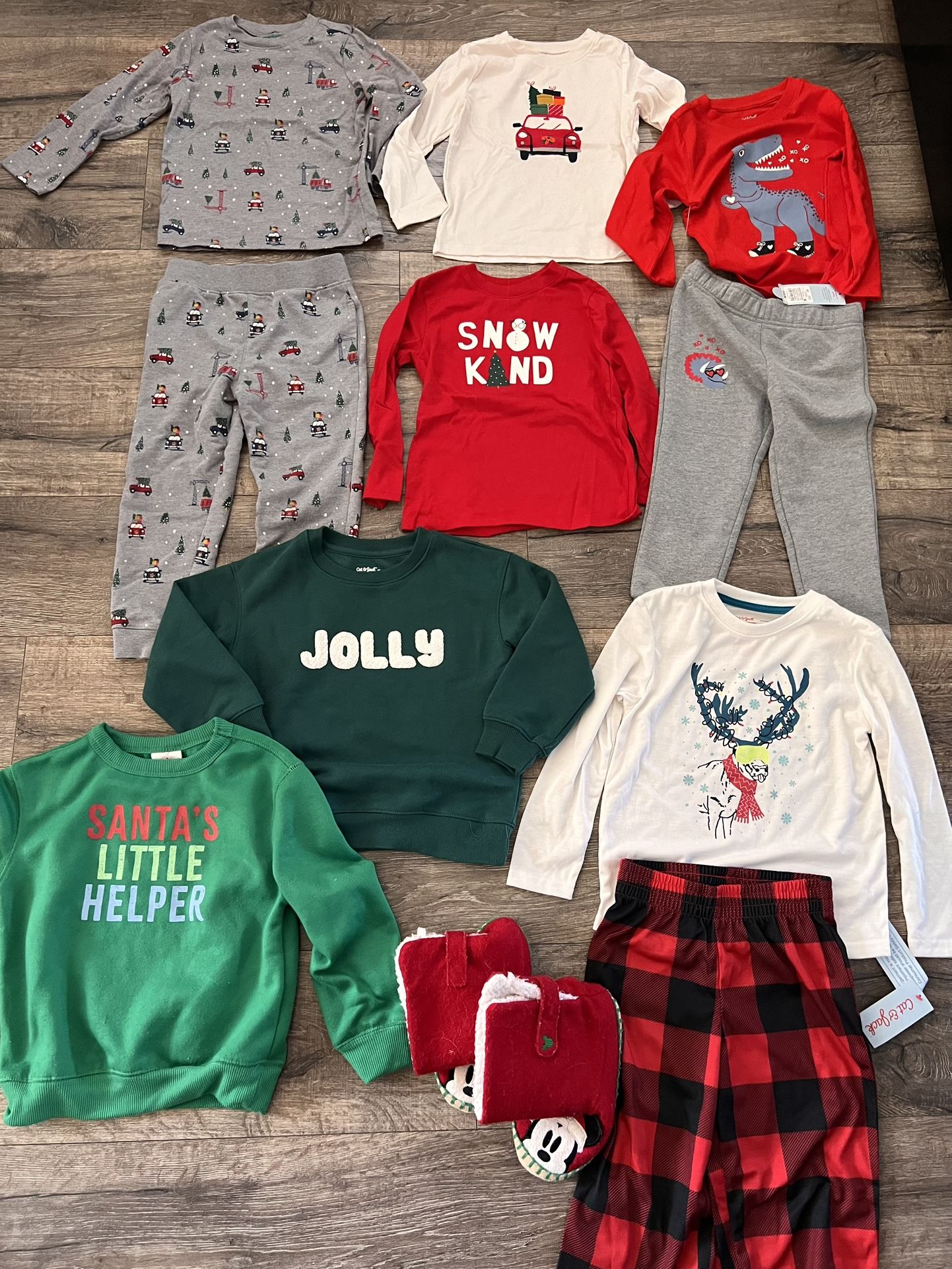 Boys 4t And 4/5 Christmas Clothes