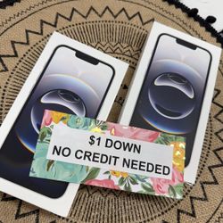Apple IPhone 16e Unlocked - Only $1 Today Pay The Rest Later! 