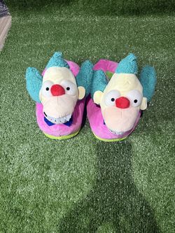 Krusty the Clown Plush Slippers