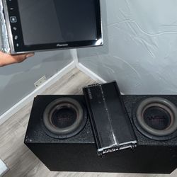 Db Drive Subwoofer, Pioneer Touchscreen Display, Kicker Amp