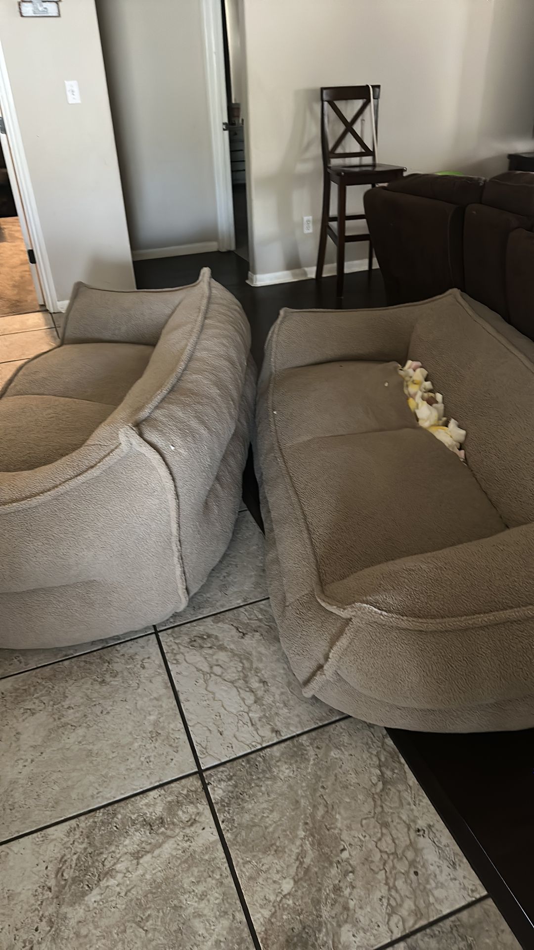 2 small kids couches