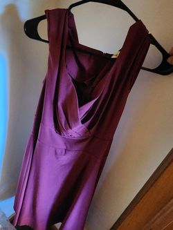 Magenta dress xl