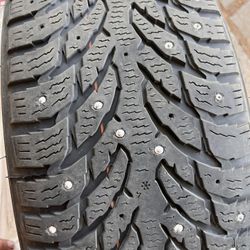 Snow Studded Tires; Only Used 2  Winters.
