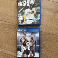 MLB The Show 21 PS4 & UFC2 PS4