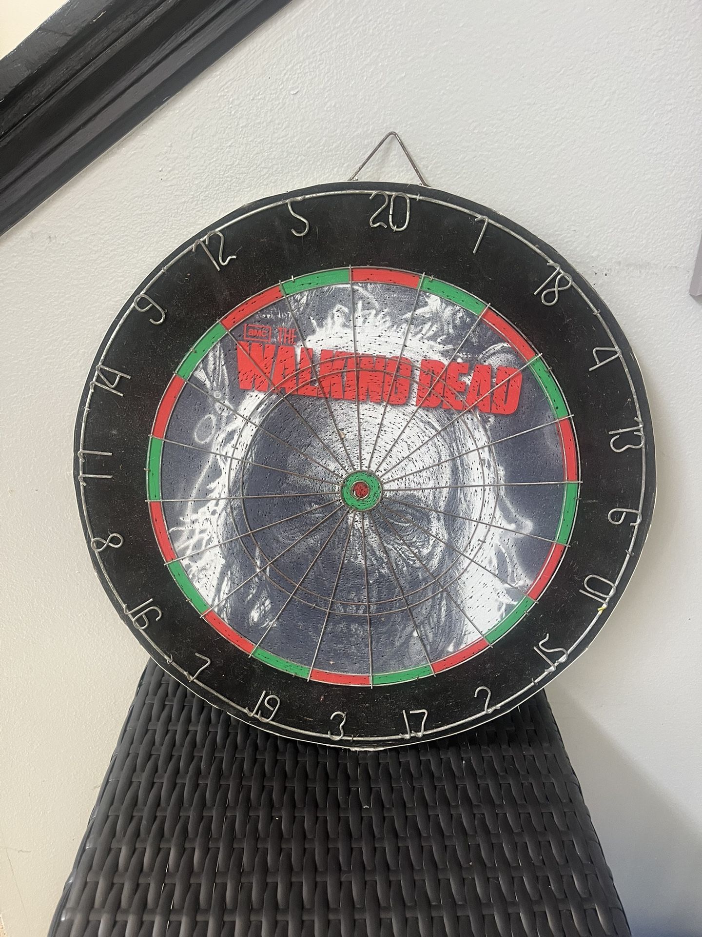 Walking Dead Dart Board