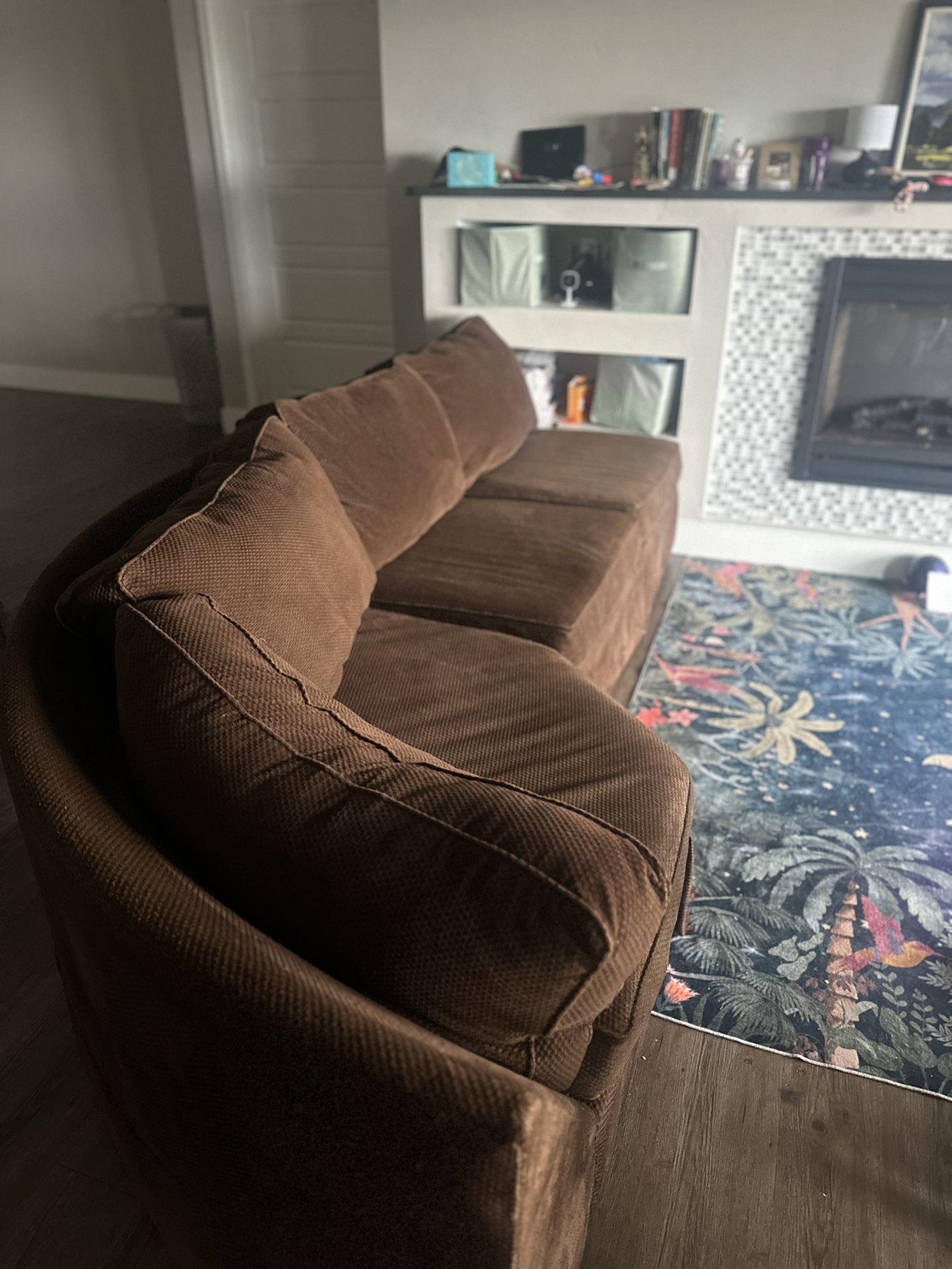 Crescent sofa 