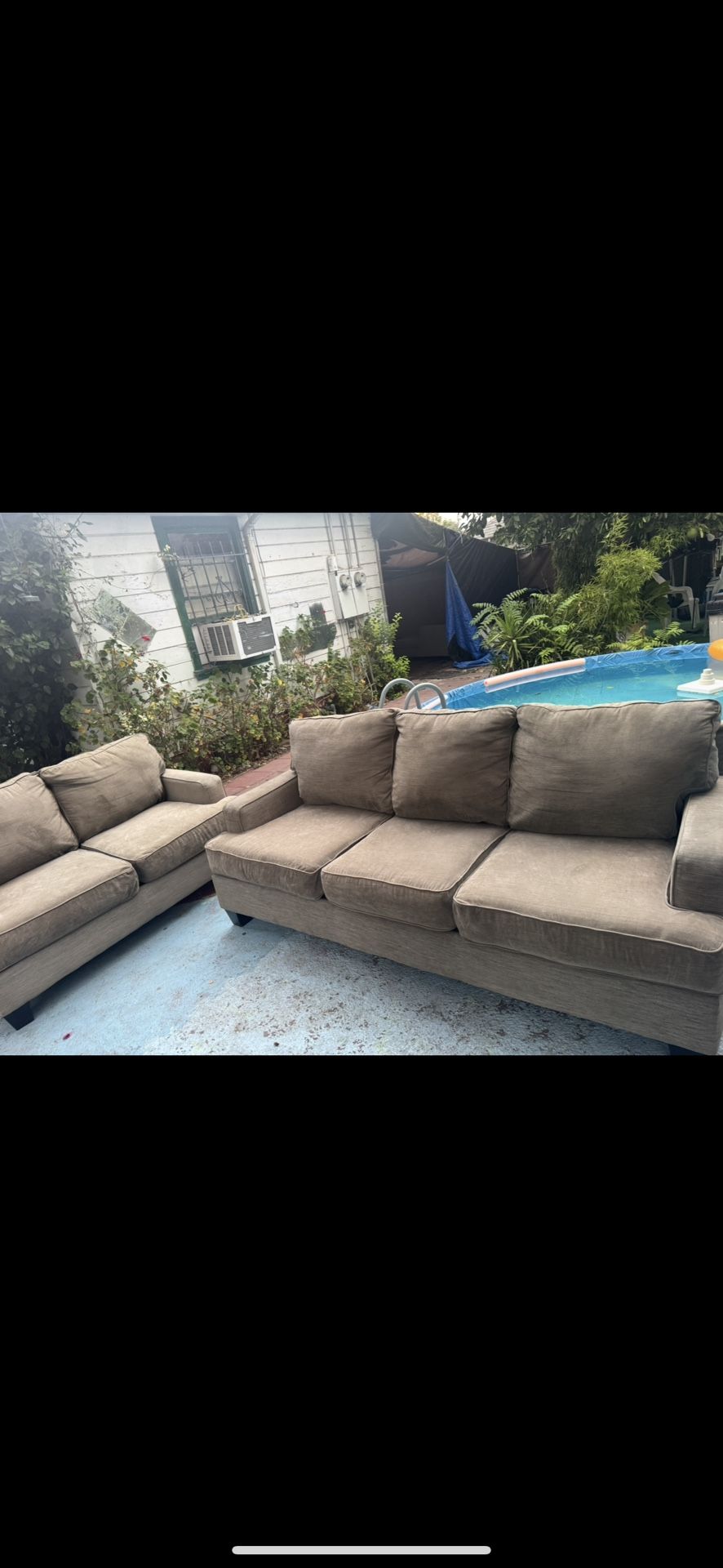 Couch And Loveseat Good Condition Clean We Sell All The Time Free Delivery