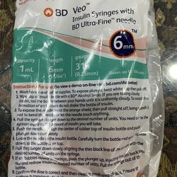 Pack With 10 Syringes $10