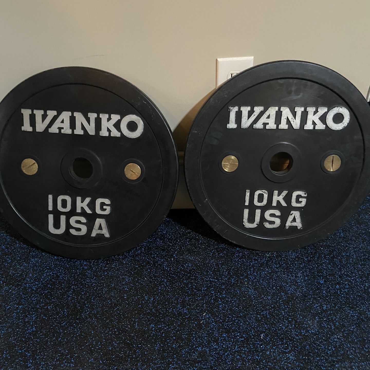 10kg Ivanko Calibrated Bumper Plates for Sale in Atlanta GA OfferUp