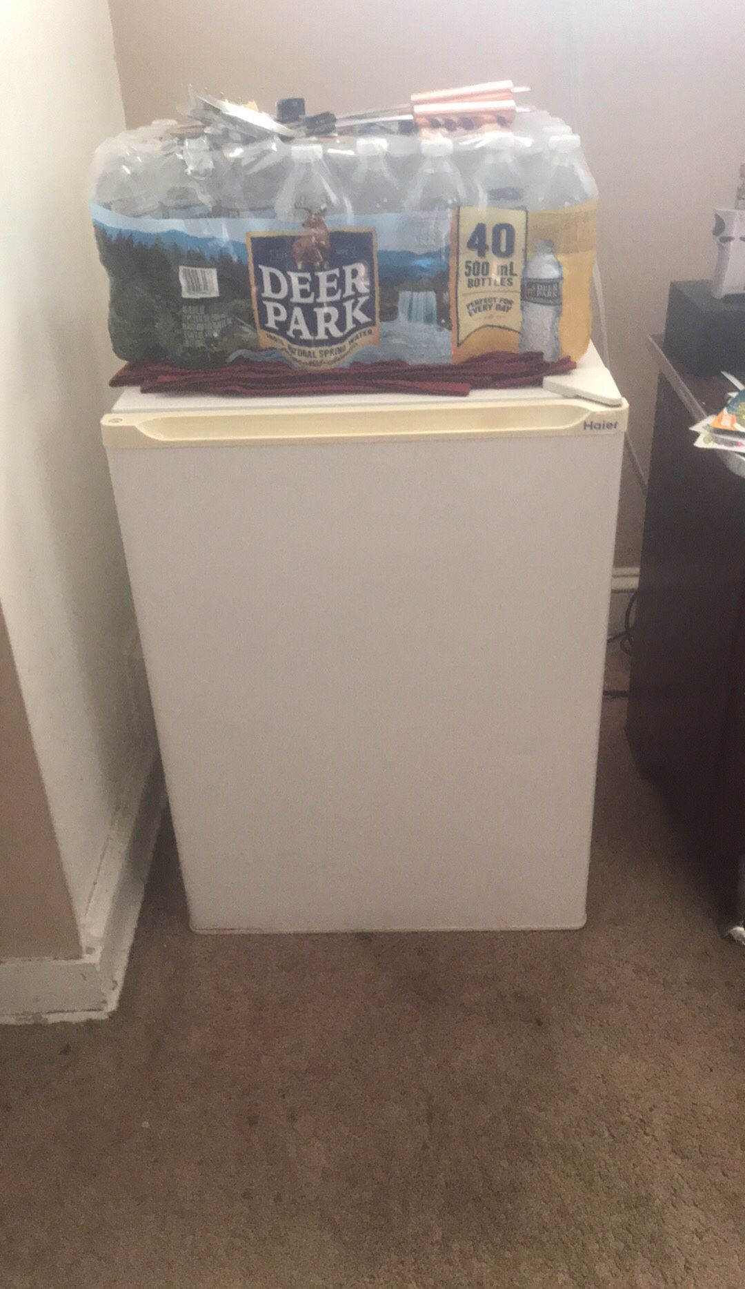 Small White Refrigerator