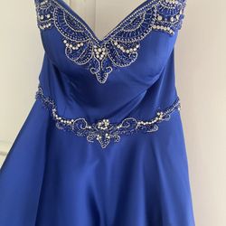 Designer Gown For Pageant Or Prom