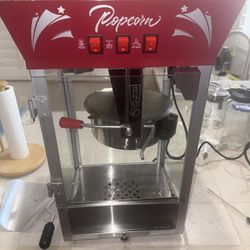 New Popcorn Machine 