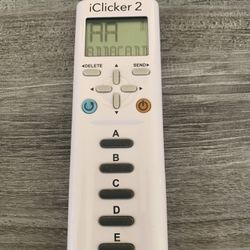 IClicker 2 Student Remote 2nd Edition (WHITE)