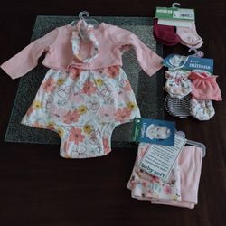 Gerber Baby Girl Set 