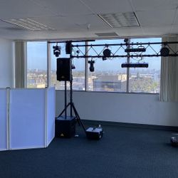 Full Dj Set Up With Mixer