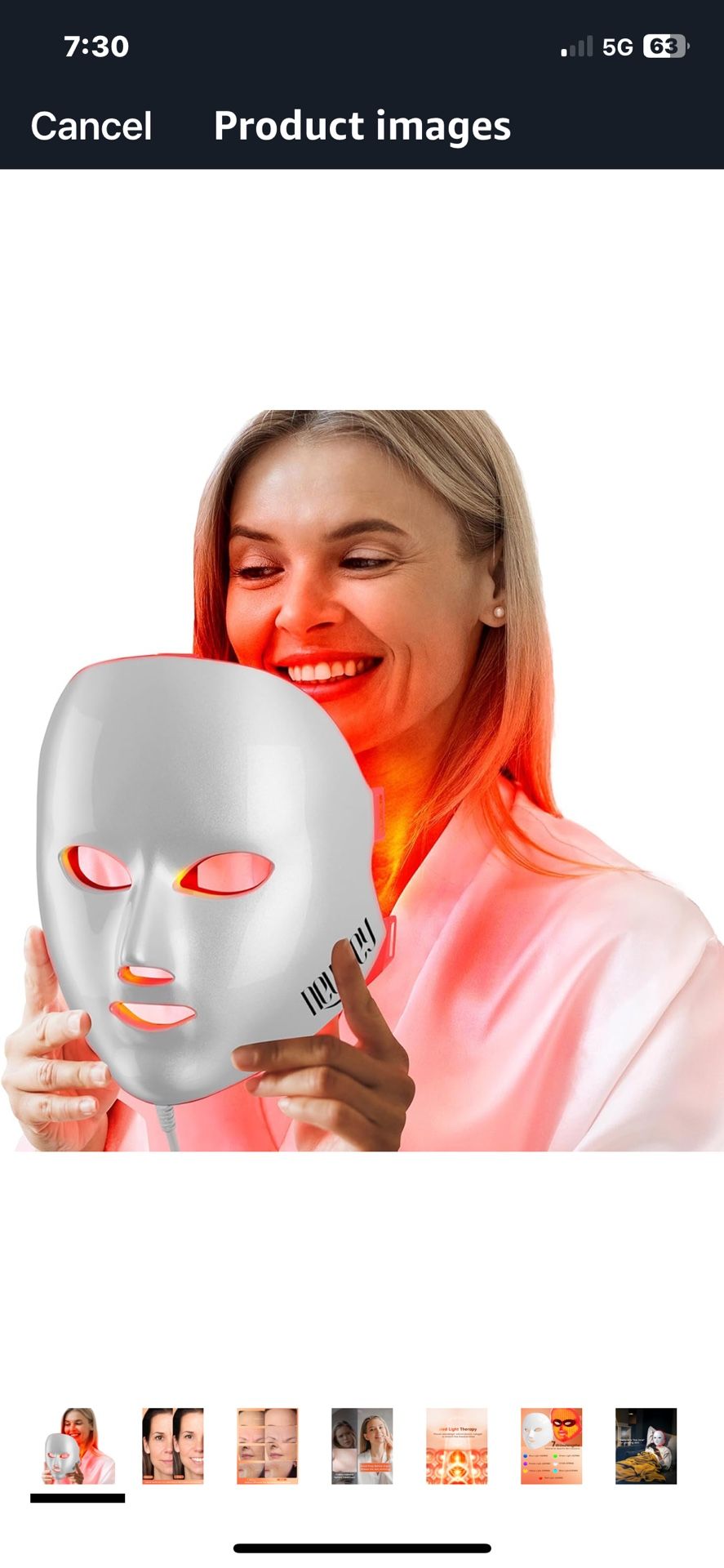 NEWKEY Red Light Therapy Mask