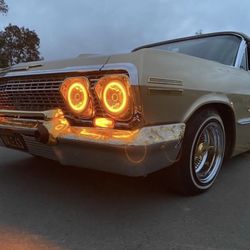 LED halos headlights Classic Cars & Trucks 