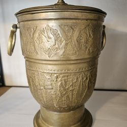 Vintage Brass Ice Bucket