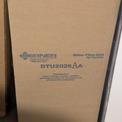 Berner Drive thru unit Air Curtain