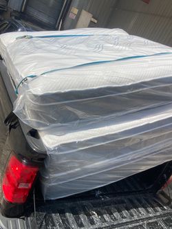 Queen pillowtop set new in plastic free delivery in Atlanta