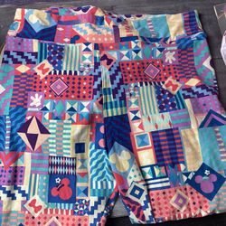 Disney Retired Lularoe Tall Curvy Leggings