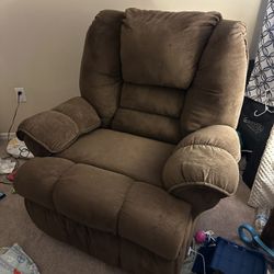 Brown Electric Recliner  